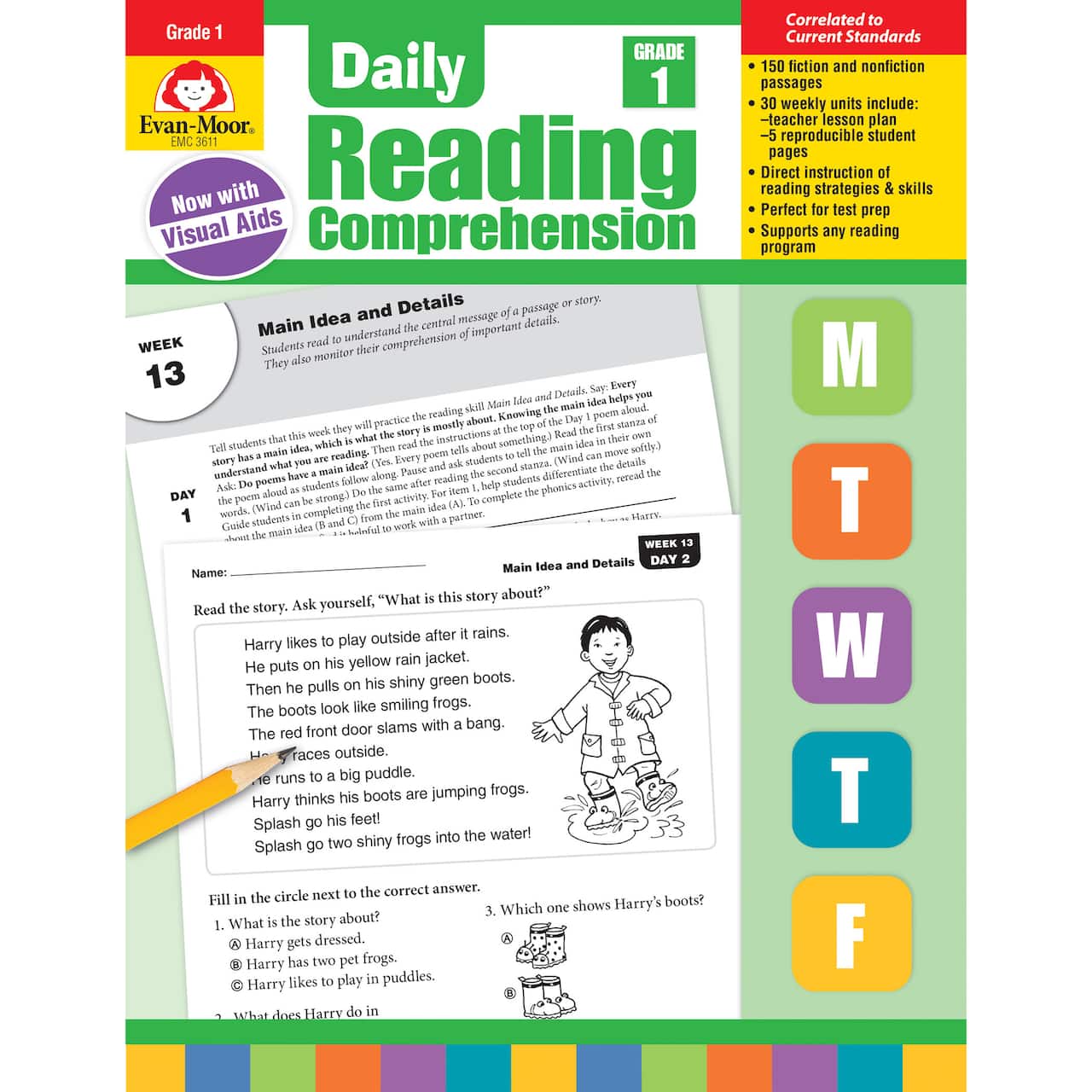 Evan-Moor® Daily Reading Comprehension, Grade 1